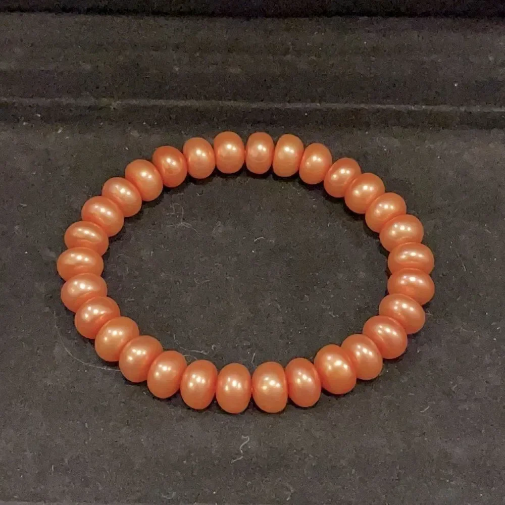 Honora Pink Pearl necklace/bracelet 925 sterling